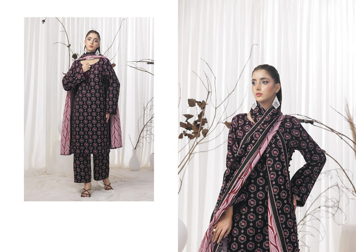 Khaddar unstitched fabric suit collection